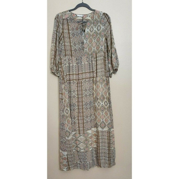 ONLY  DRESERT DELUXE MAXI DRESS Size L - Picture 2 of 8